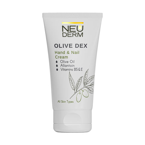 120483617.jpg کرم دست و ناخن تیوپی زیتون نئودرم|Neuderm Olive Dex Hand And Nail Cream 50ml - لیپورا