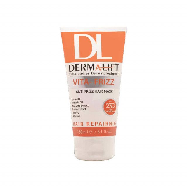 1f5391ef57d04b60a20ccfe6d160a7a5-single.jpg ماسک مو درمالیفت مدل Vita-Frizz مناسب موهای وزدار حجم 150 میلی لیتر - لیپورا