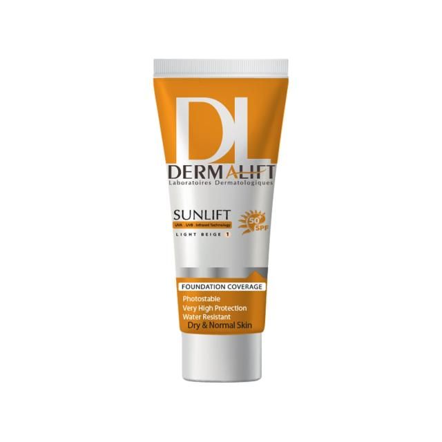 4677d881230304f9d76d15520bb655f2-single.jpg کرم ضد آفتاب SPF50 درمالیفت مناسب پوست های خشک و معمولی شماره 1 حجم 40 میلی لیتر - بژ روشن - لیپورا